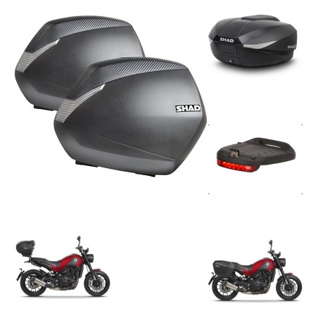 SHAD Baul SH58 + soporte montaje maletas SH36 accesorios KIT-462520