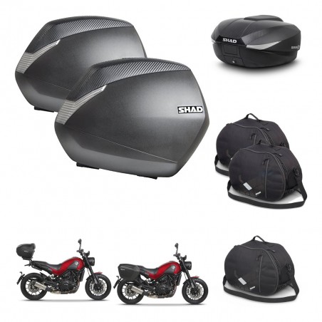 SHAD Baul SH58 + soporte montaje maletas SH36 accesorios KIT-462527