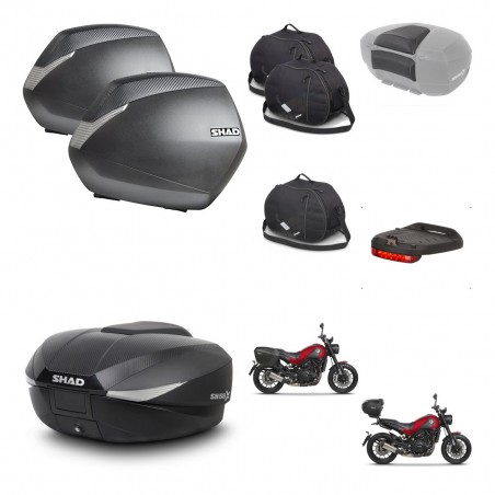 SHAD Baul SH58 + soporte montaje maletas SH36 accesorios KIT-462557