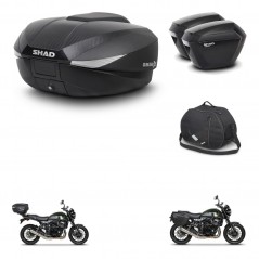 SHAD Maletas sh23 + soporte montaje baul SH58 accesorios KIT-462576