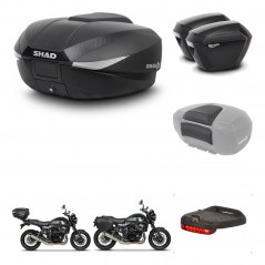 SHAD Maletas sh23 + soporte montaje baul SH58 accesorios KIT-462594