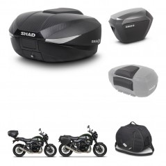 SHAD SH23 alu suitcases + mounting bracket SH58 trunk accessories KIT-462603