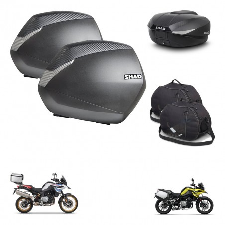 SHAD Baul SH58 + soporte montaje maletas SH36 accesorios KIT-462611