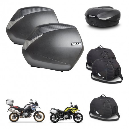 SHAD Baul SH58 + soporte montaje maletas SH36 accesorios KIT-462623