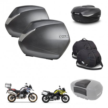 SHAD Baul SH58 + soporte montaje maletas SH36 accesorios KIT-462635