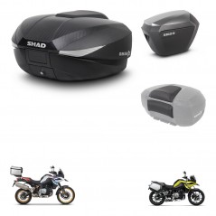 SHAD SH23 alu suitcases + mounting bracket SH58 trunk accessories KIT-462639