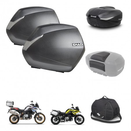SHAD Baul SH58 + soporte montaje maletas SH36 accesorios KIT-462646