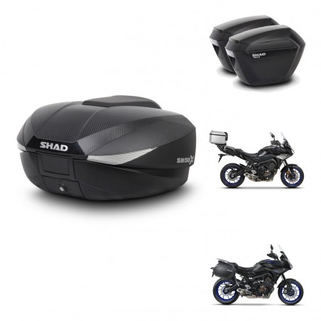 SHAD Maletas sh23 + soporte montaje baul SH58 KIT-462660