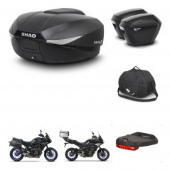 SHAD Maletas sh23 + soporte montaje baul SH58 accesorios KIT-462678
