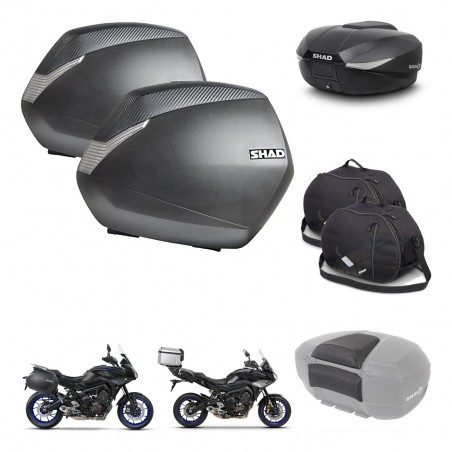 SHAD Baul SH58 + soporte montaje maletas SH36 accesorios KIT-462683