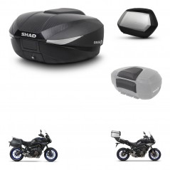 SHAD Maletas SH35 PREMIUM + soporte montaje baul SH58 accesorios KIT-462685