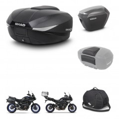SHAD SH23 alu suitcases + mounting bracket SH58 trunk accessories KIT-462699