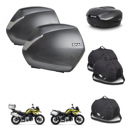 SHAD SH58 trunk + mounting bracket SH36 suitcases accessories KIT-462719