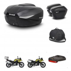 SHAD Maletas sh23 + soporte montaje baul SH58 accesorios KIT-462726
