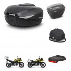 SHAD Maletas sh23 alu + soporte montaje baul SH58 accesorios KIT-462729