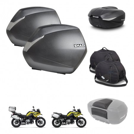 SHAD Baul SH58 + soporte montaje maletas SH36 accesorios KIT-462731