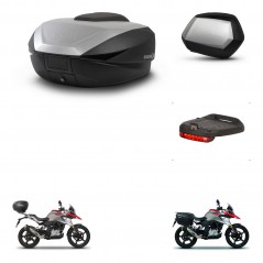 SHAD SH35 PREMIUM suitcases + mounting bracket SH59 trunk accessories 59L KIT-462763