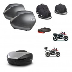 SHAD SH59 trunk + mounting bracket SH36 suitcases accessories 59L KIT-462773