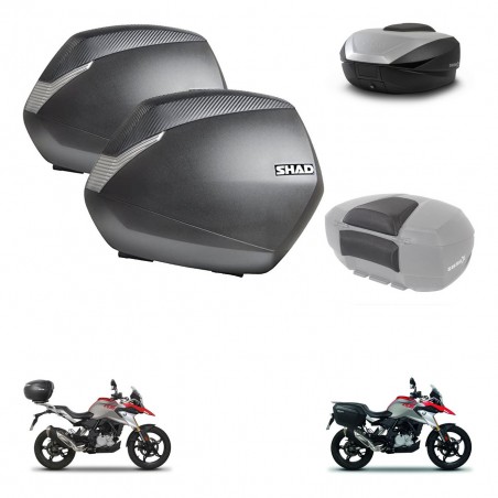 SHAD Baul SH59 + soporte montaje maletas SH36 accesorios 59L KIT-462778