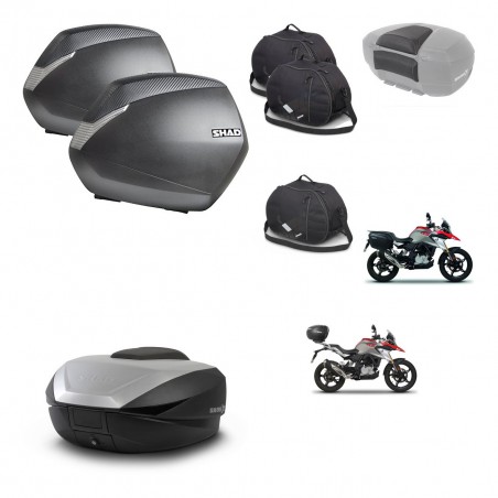 SHAD Baul SH59 + soporte montaje maletas SH36 accesorios 59L KIT-462791