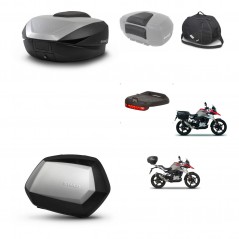 SHAD SH35 PREMIUM suitcases + mounting bracket SH59 trunk accessories 59L KIT-462799