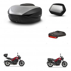 SHAD SH35 PREMIUM suitcases + mounting bracket SH59 trunk accessories 59L KIT-462811