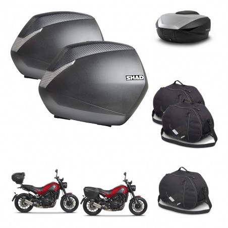 SHAD Baul SH59 + soporte montaje maletas SH36 accesorios 59L KIT-462815