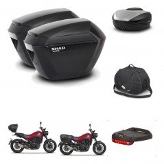 SHAD SH59 trunk + mounting bracket sh23 suitcases accessories 59L KIT-462822