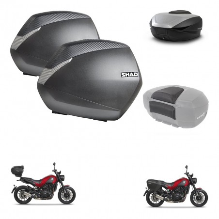 SHAD Baul SH59 + soporte montaje maletas SH36 accesorios 59L KIT-462826