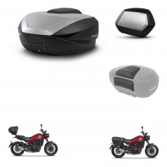 SHAD Maletas SH35 PREMIUM + soporte montaje baul SH59 accesorios 59L KIT-462829