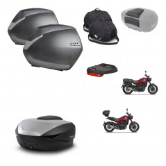 SHAD SH59 trunk + mounting bracket SH36 suitcases accessories 59L KIT-462833