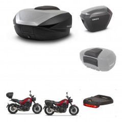 SHAD SH23 alu suitcases + mounting bracket SH59 trunk accessories 59L KIT-462837