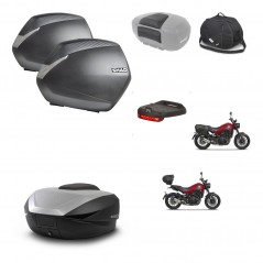 SHAD SH59 trunk + mounting bracket SH36 suitcases accessories 59L KIT-462844