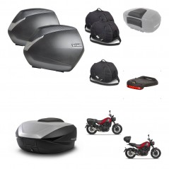 SHAD SH59 trunk + mounting bracket SH36 suitcases accessories 59L KIT-462845