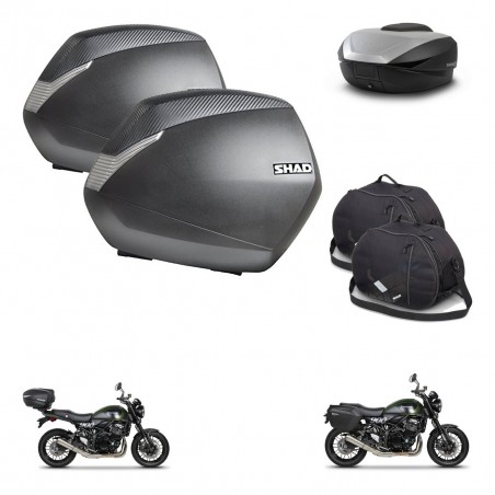 SHAD SH59 trunk + mounting bracket SH36 suitcases accessories 59L KIT-462851