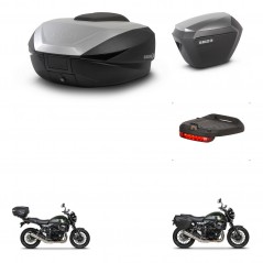 SHAD SH23 alu suitcases + mounting bracket SH59 trunk accessories 59L KIT-462861