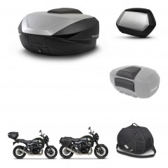 SHAD Maletas SH35 PREMIUM + soporte montaje baul SH59 accesorios 59L KIT-462889