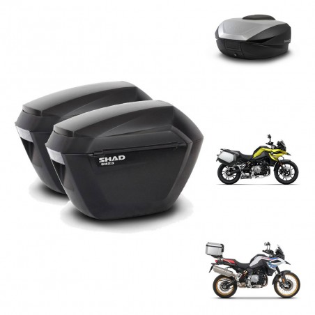 SHAD Baul SH59 + soporte montaje maletas sh23 59L KIT-462900