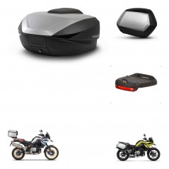 SHAD SH35 PREMIUM suitcases + mounting bracket SH59 trunk accessories 59L KIT-462907