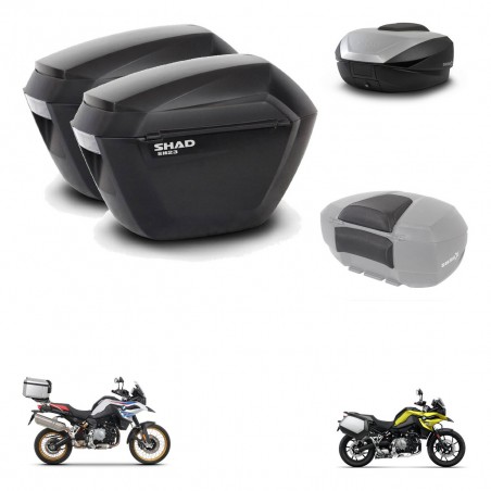 SHAD Baul SH59 + soporte montaje maletas sh23 accesorios 59L KIT-462924