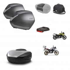 SHAD SH59 trunk + mounting bracket SH36 suitcases accessories 59L KIT-462940