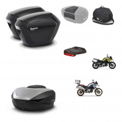 SHAD SH59 trunk + mounting bracket sh23 suitcases accessories 59L KIT-462942