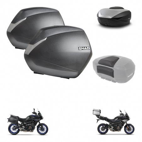 SHAD SH59 trunk + mounting bracket SH36 suitcases accessories 59L KIT-462970