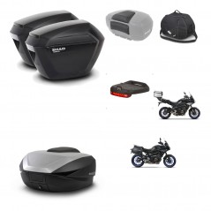 SHAD SH59 trunk + mounting bracket sh23 suitcases accessories 59L KIT-462990