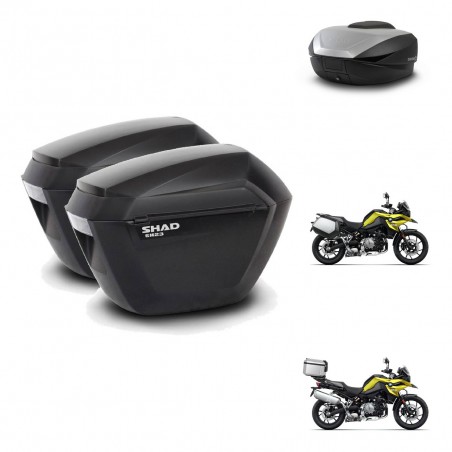 SHAD Baul SH59 + soporte montaje maletas sh23 59L KIT-462996