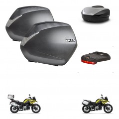 SHAD SH59 trunk + mounting bracket SH36 suitcases accessories 59L KIT-463000