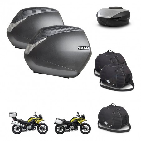 SHAD Baul SH59 + soporte montaje maletas SH36 accesorios 59L KIT-463007