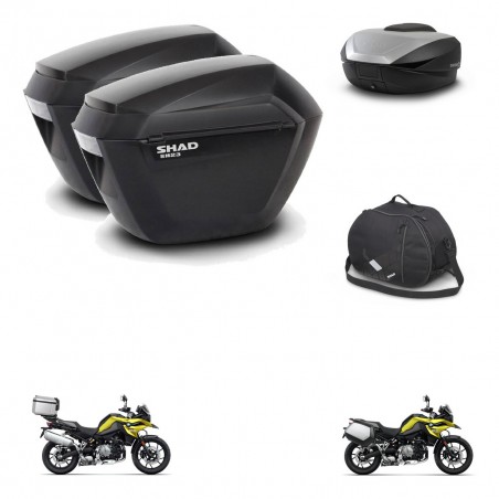 SHAD Baul SH59 + soporte montaje maletas sh23 accesorios 59L KIT-463008