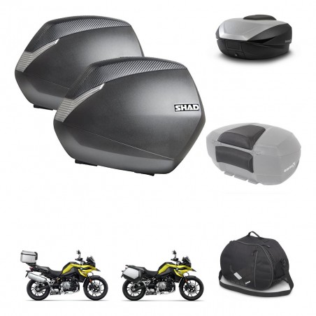 SHAD Baul SH59 + soporte montaje maletas SH36 accesorios 59L KIT-463030