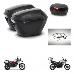 SHAD SH46 trunk + mounting bracket sh23 suitcases accessories 45 L KIT-463044